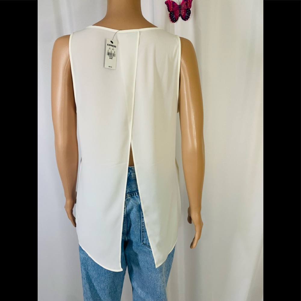 Express High-Low Split Back Tank Top - Picture 2 of 3